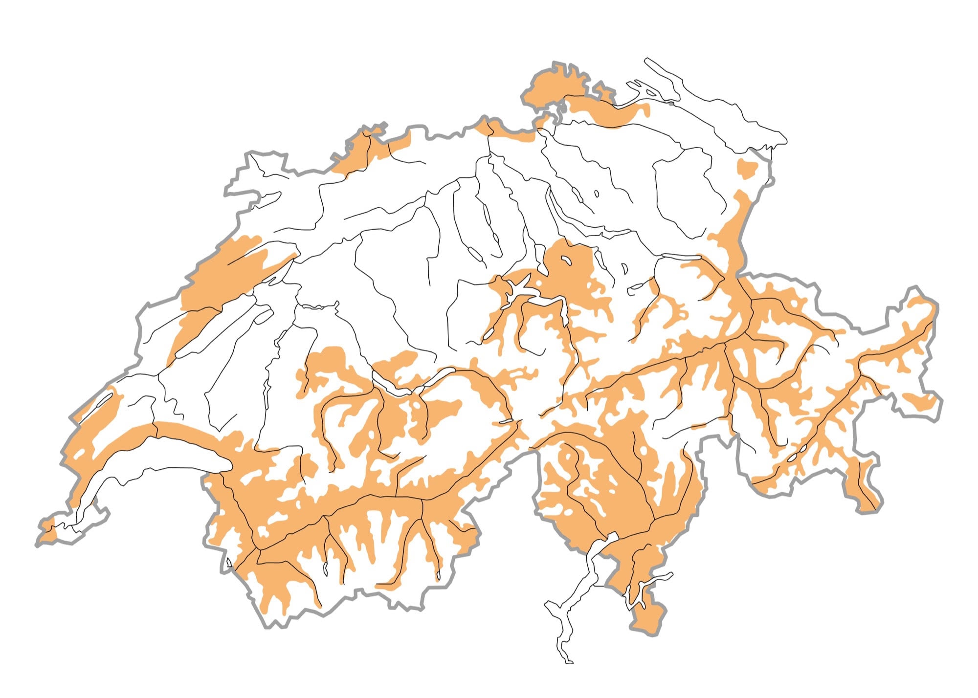 Verbreitung - Torcol fourmilier