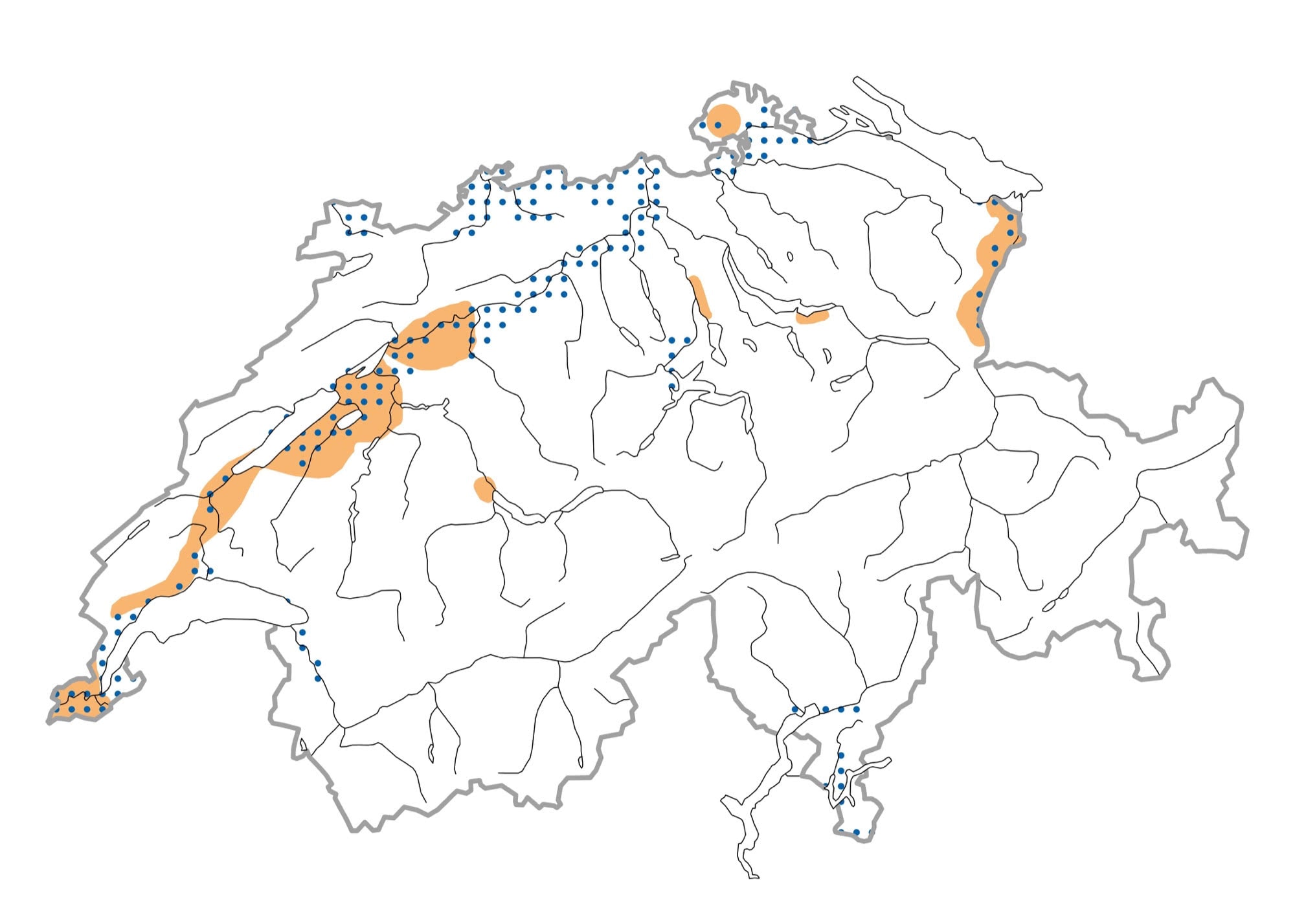 Verbreitung - Bruant proyer